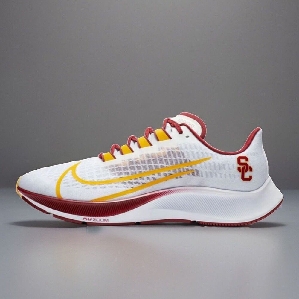 Nike Air Zoom Pegasus 37 USC Trojans PE Southern Cal CZ5396 100 Mens Size 11.5